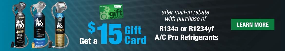 Get a $15 Gift Card